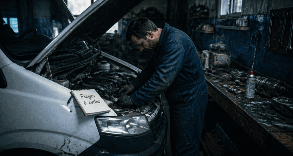 utilitaire à éviter mécanicien moteur