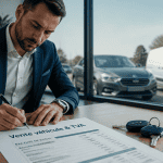 vente véhicule société à particulier tva sur facture