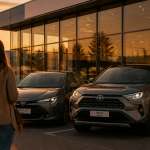 Leasing voiture hybride, deux modèles hybrides devant concession