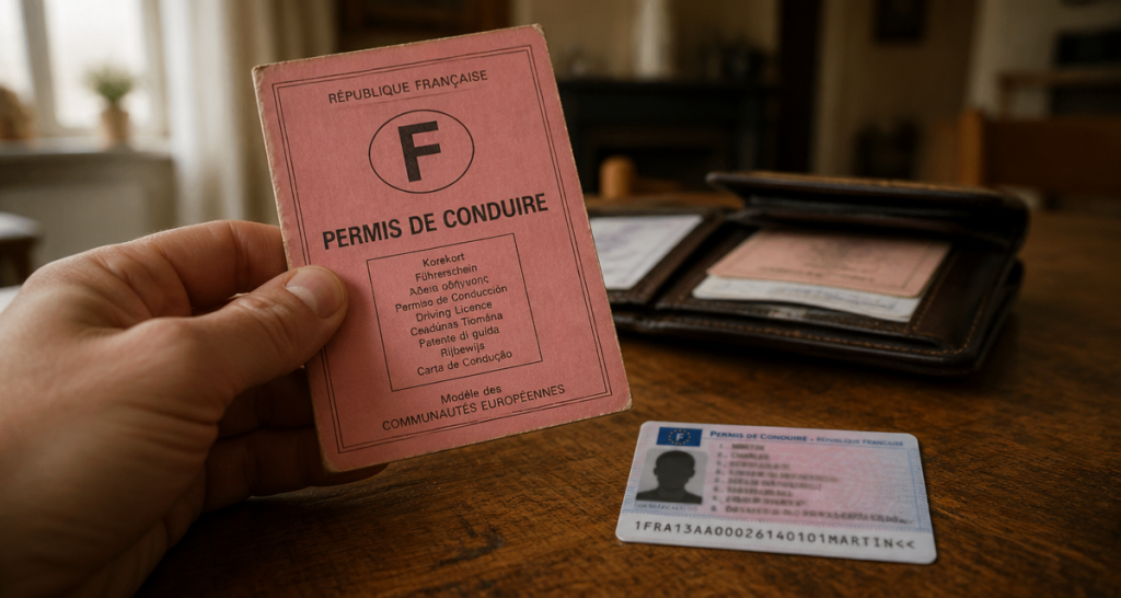 pourquoi faut il garder son ancien permis de conduire image