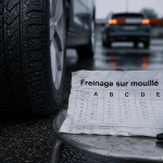 Quelle marque de pneu à éviter : freinage sur route mouillée