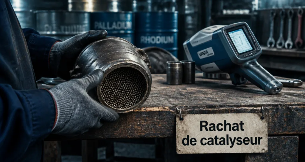 rachat catalyseur en atelier