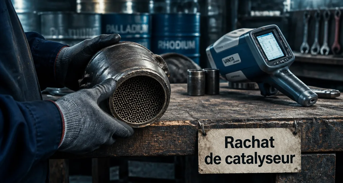 rachat catalyseur en atelier