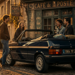 talbot samba convertible bleu nuit village français