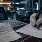 Campagne de rappel BMW : vérification VIN sur document BMW