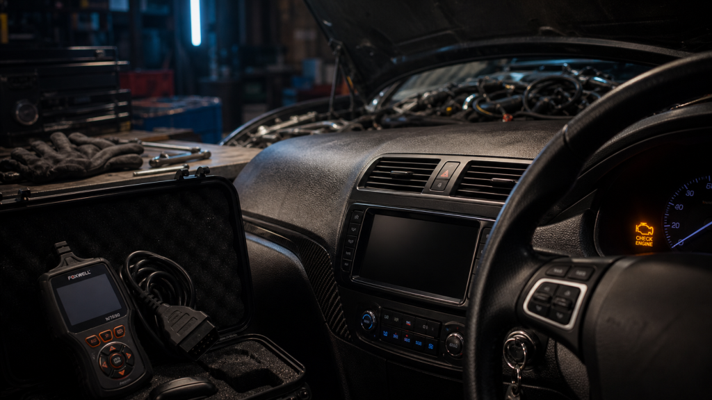 Defaut moteur : voyant CHECK ENGINE fixe ou clignotant