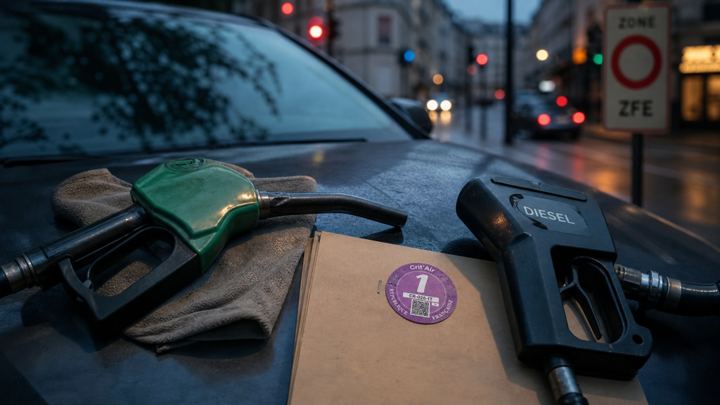 Diesel ou essence en 2025 : ZFE, revente, Crit’Air