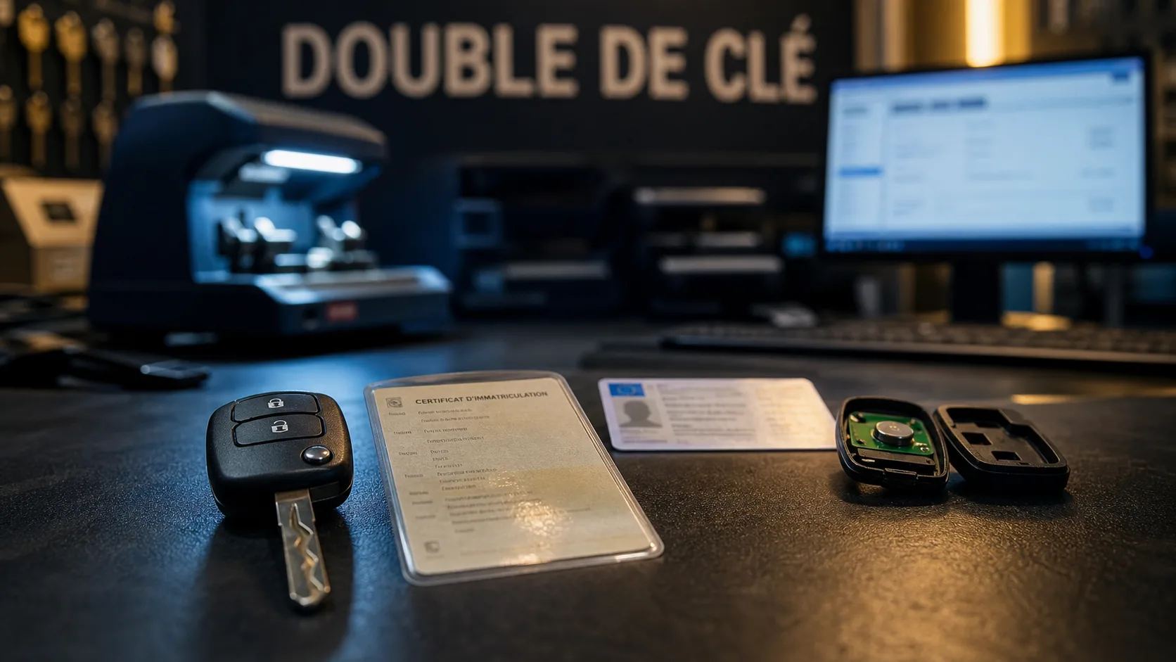 Faire double clé voiture : clé électronique et devis
