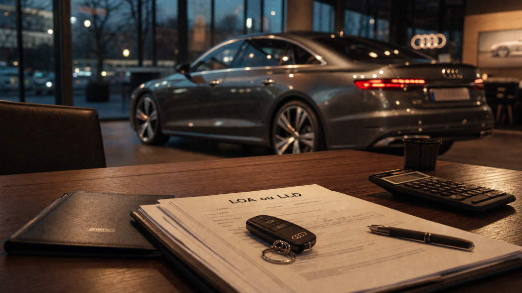 Leasing voiture Audi : LOA ou LLD pour choisir à la fin du contrat