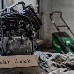 Loncin moteur d’occasion pour tondeuse et compacteur, atelier