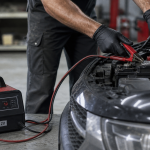 Recharger batterie voiture en sécurité : chargeur 12V au garage