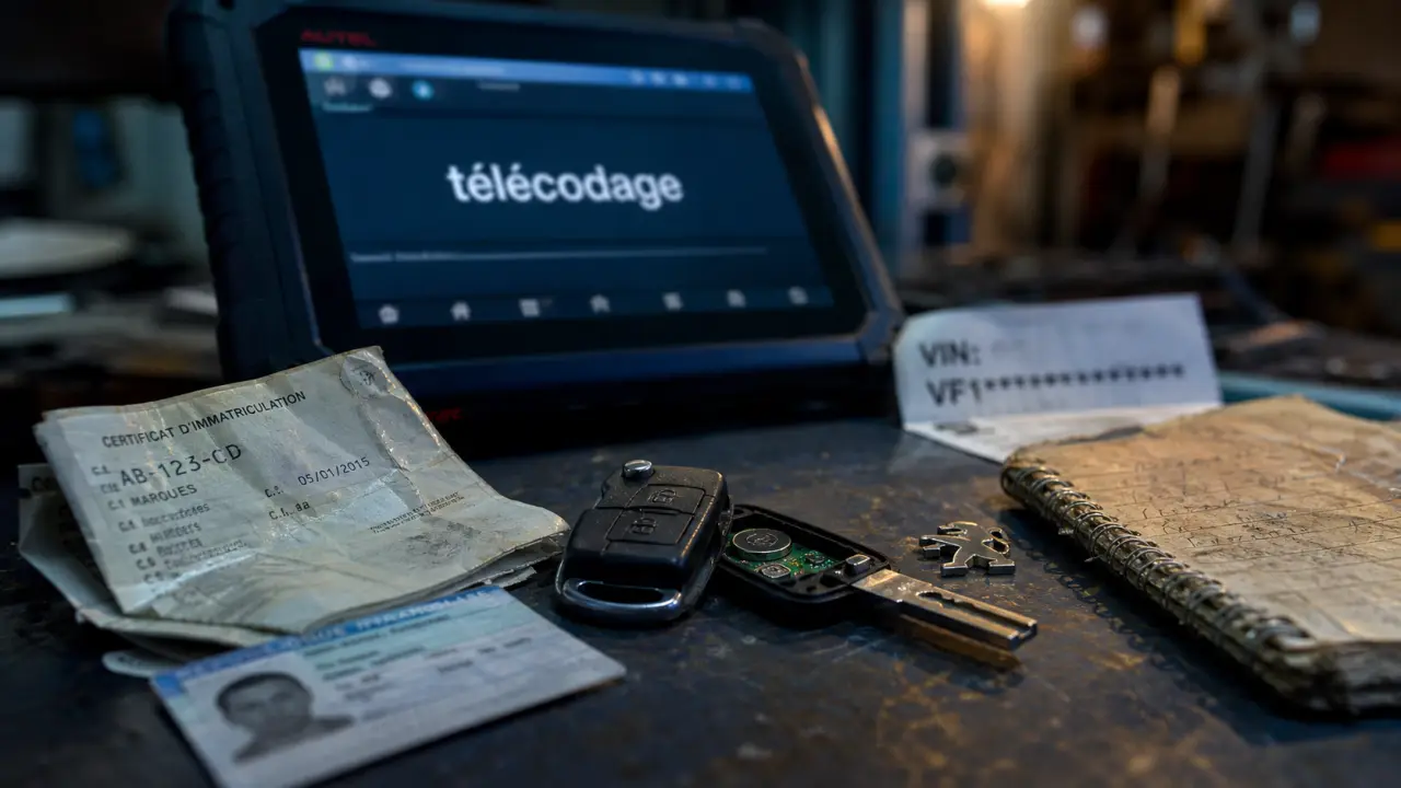 Refaire une clef de voiture centralisé : télécodage et prix, clé et puce transpondeur