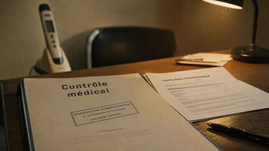 Validite test psychotechnique permis conduire : erreurs bloquent le dossier