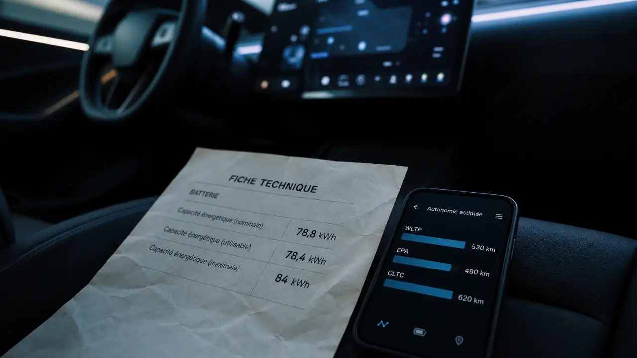 Capacite batterie tesla y : 78,8 kWh et 84 kWh, autonomie réelle