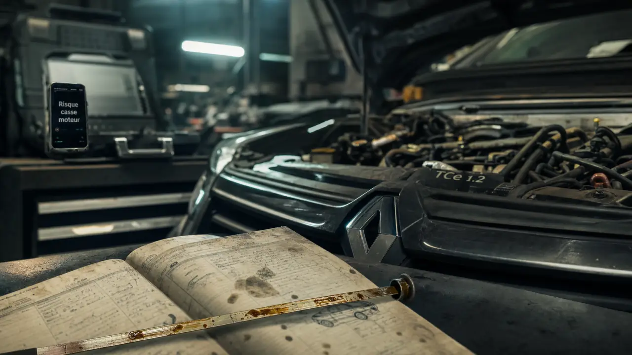 Casse moteur Renault : jauge d’huile et risque avant 40 000 km