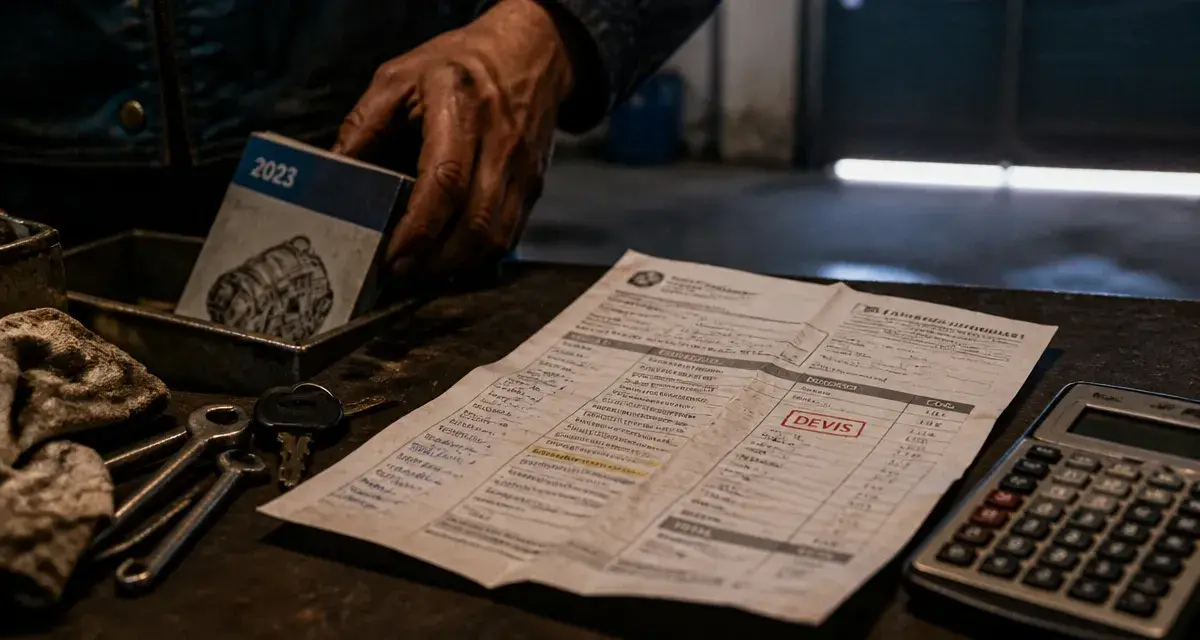 devis reparation auto : 4 points de vigilance