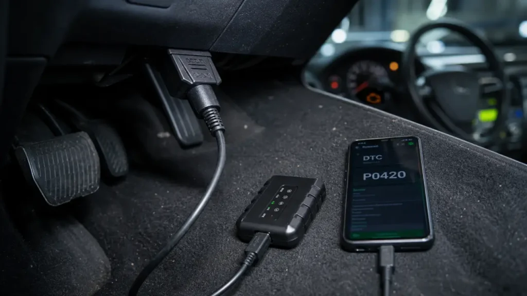 Effacer code défaut gratuit via OBD2 : câble et code DTC
