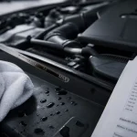 Vérifier huile moteur niveau à froid avec la jauge et les repères mini maxi
