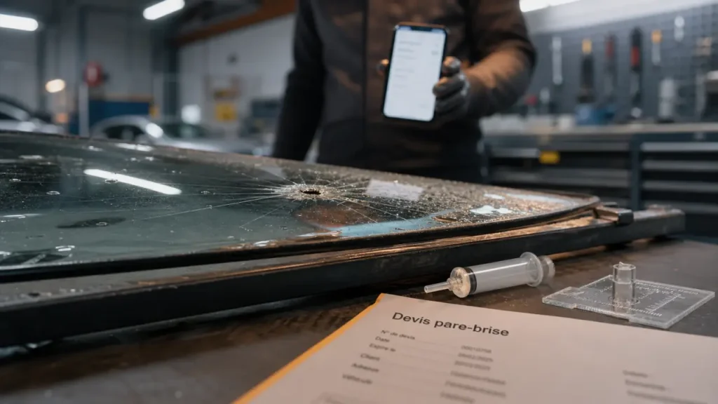 Pare brise pas cher sans assurance : devis 350 à 1 000 €