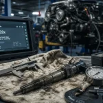 Symptôme injecteur encrassé diesel : injecteur Common Rail encrassé, diagnostic et valise