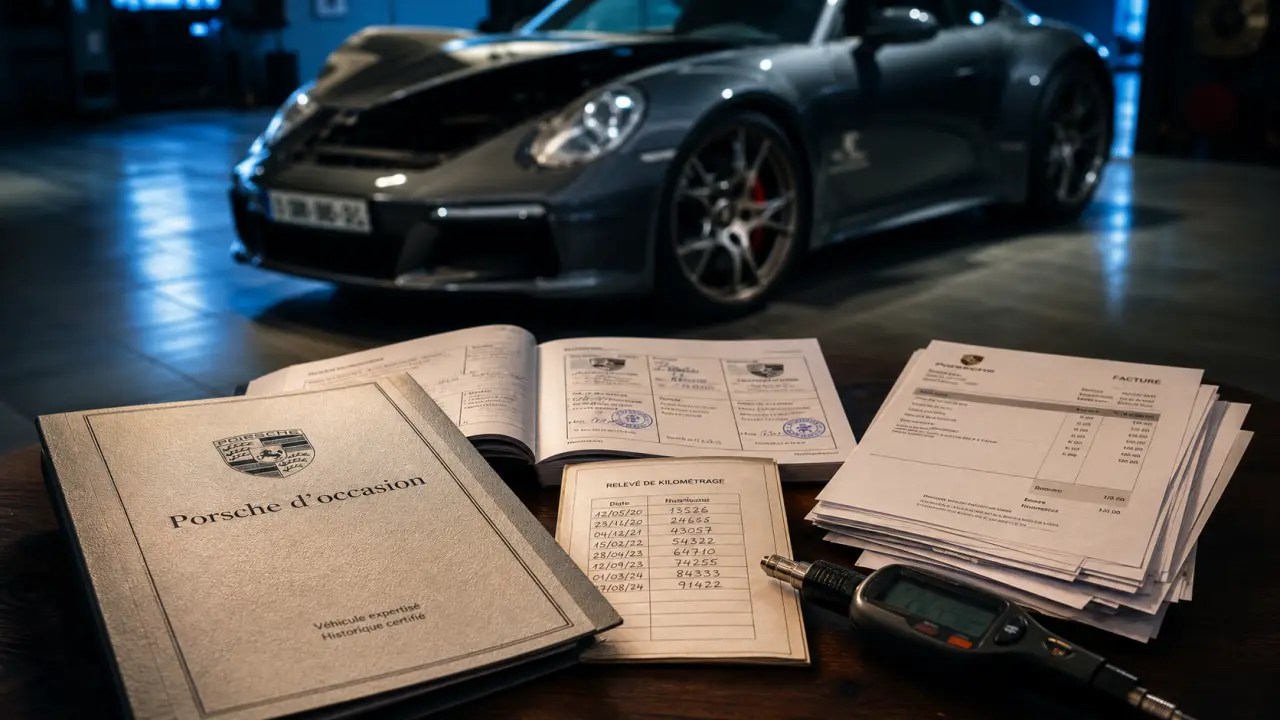 Voiture Porsche occasion : annonces, historique et garanties à vérifier