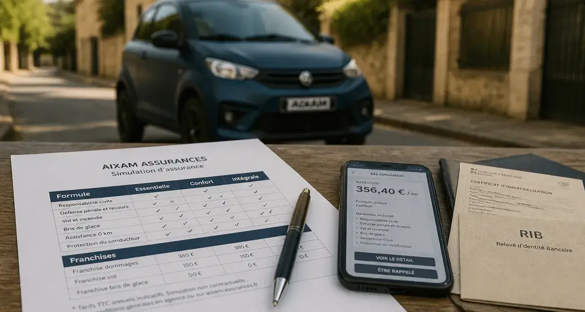 Assurance aixam : 3 formules et tarifs pour voiture sans permis
