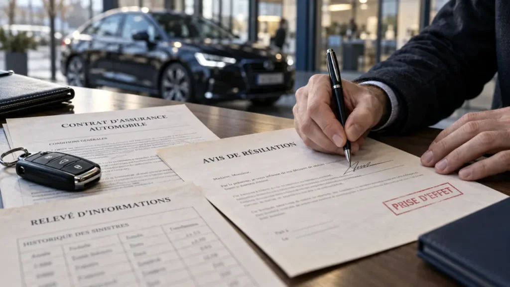 Assurance auto changement : résiliation sans trou de couverture