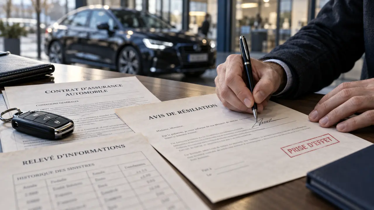 Assurance auto changement : résiliation sans trou de couverture